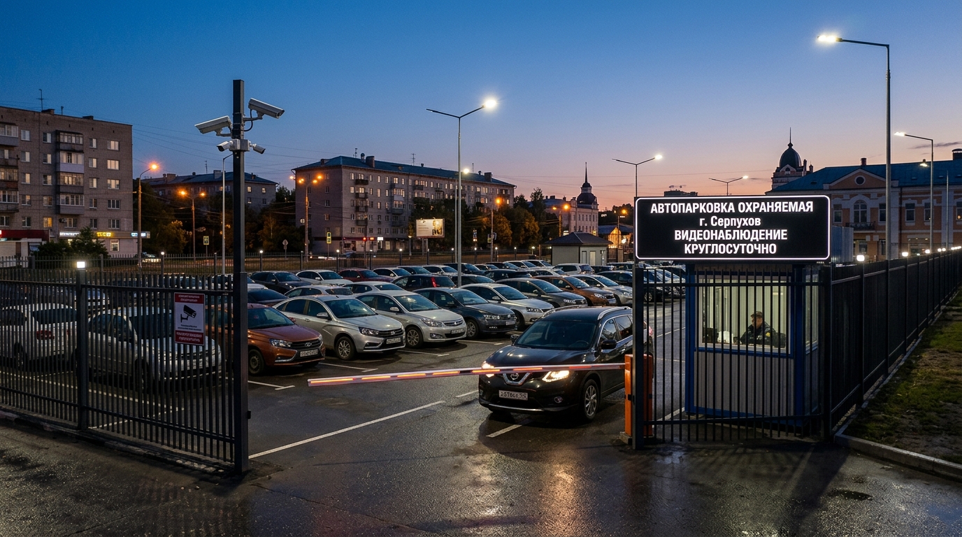 Паркинг центральный Серпухов